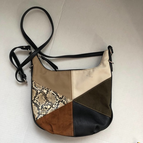 Nine West Handbags - Nine West Patchwork Crossbody Bag